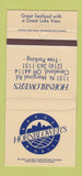 Matchbook Cover - Hornblower's Barge Grill Cleveland OH 30 Strike