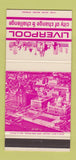 Matchbook Cover - Liverpool England UK Tourism 30 Strike