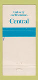 Matchbook Cover - Central National Bank Cleveland OH 30 Strike
