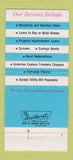 Matchbook Cover - Citizens Federal Savings Cleveland Bedford OH 30 Strike