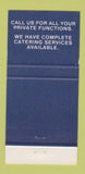 Matchbook Cover - Moonlighting Chalmette LA 30 Strike
