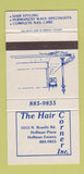 Matchbook Cover - Hair Corner Salon Hoffman Estates IL 30 Strike