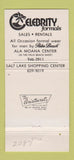 Matchbook Cover - Celebrity Formal Wear Clothes Honolulu Hawaii 30 Strike