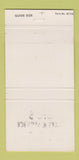 Matchbook Cover - Gib's Coos Bay OR Mobile Homes Trailers GOLD 30 Strike