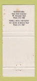 Matchbook Cover - Smacks Bar Hotels Essendon Footscray Australia WEAR 30 Strike