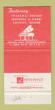 Matchbook Cover - Rudy's Hearthside La Jolla CA 30 Strike
