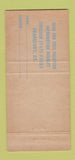 Matchbook Cover - Kentucky Dam Village State Park Gilbertsville KY 30 Strike