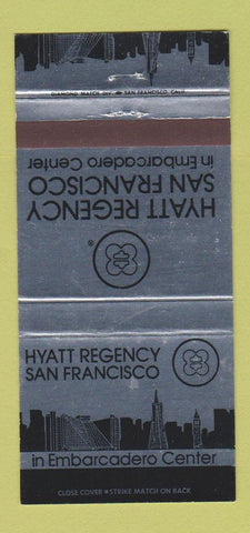 Matchbook Cover - Hyatt Regency Hotel San Francisco CA 30 Strike