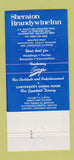 Matchbook Cover - Sheraton Brandywine Inn Wilmington DE 30 Strike