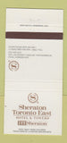 Matchbook Cover - Sheraton Toronto ON Hotel 30 Strike