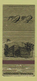 Matchbook Cover - Elks Club Kenosha WI 30 Strike