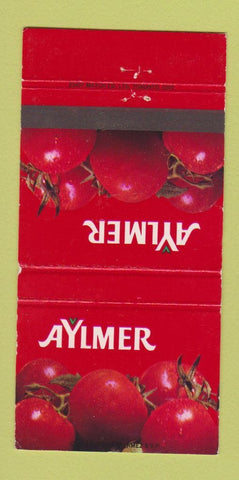 Matchbook Cover - Aylmer Tomatoes 30 Strike
