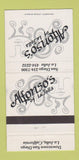 Matchbook Cover - Alfonso's of La Jolla CA 30 Strike
