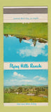 Matchbook Cover - Flying Hills Ranch Fletcher Hills CA 30 Strike