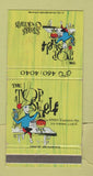 Matchbook Cover - The Top Shelf La Mesa CA restaurant 30 Strike