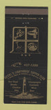 Matchbook Cover - Deziel's Lighthouse Supper Club Anoka MN 30 Strike