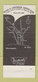 Matchbook Cover - Deziel's Lighthouse Supper Club Anoka MN 30 Strike