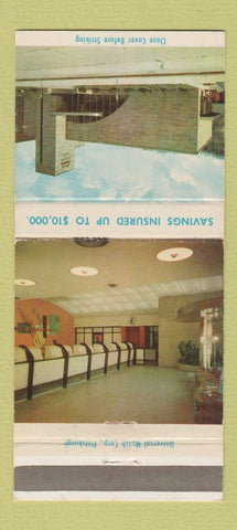 Matchbook Cover - Home Protective Savings and Loan New Brighton PA 30 Strike