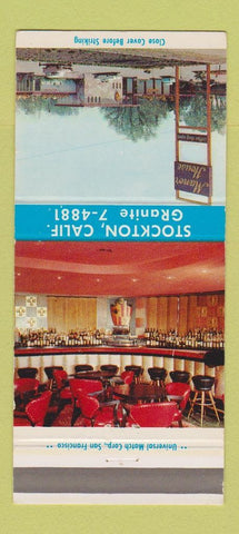 Matchbook Cover - Manor House Stockton CA 30 Strike