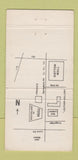 Matchbook Cover - Leather Gallery Levis Jeans Miamisburg OH WEAR 30 Strike