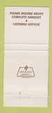 Matchbook Cover - Captain's Table Deerfield Beach FL 30 Strike