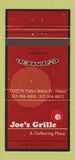 Matchbook Cover - Joe's Grille Camel Cigarettes billiards RED WEAR 30 Strike
