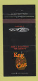 Matchbook Cover - Keg & Cub Camel Cigarrettes WEAR 30 Strike