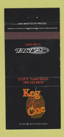 Matchbook Cover - Keg & Cub Camel Cigarrettes WEAR 30 Strike