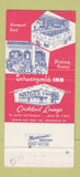 Matchbook Cover - Schwarzwald Inn Philadelphia PA 30 Strike
