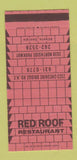 Matchbook Cover - Red Roof Restaurant Atlanta GA 30 Strike