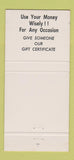 Matchbook Cover - Red Roof Restaurant Atlanta GA 30 Strike