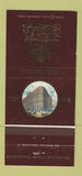 Matchbook Cover - Brown Palace Hotel Denver Colorado 1992 WEAR 30 Strike