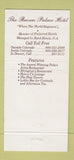 Matchbook Cover - Brown Palace Hotel Denver Colorado 1992 WEAR 30 Strike