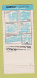 Matchbook Cover - Unistrut Corp GTE Tulsa OK 30 Strike