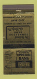 Matchbook Cover - National Commercial Bank Liberty MO 30 Strike