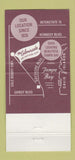 Matchbook Cover - The Colonnade Tampa FL 30 Strike