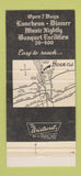 Matchbook Cover - Swan Club Glenwood Landing LI NY 30 Strike