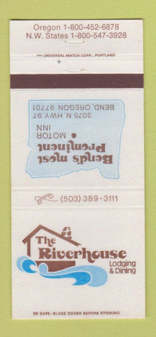Matchbook Cover - Riverhouse Lodging Bend OR 30 Strike