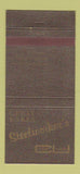 Matchbook Cover - Great Lakes Steelworker's Credit Union Ecorse MI 30 Strike