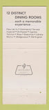 Matchbook Cover - Plantation Moline IL restaurant 30 Strike