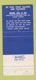 Matchbook Cover - Downtown Car Wash Mobil oil gas Santa Barbara? CA 30 Strike