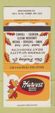 Matchbook Cover - Harvest Brand Meats Columbus OH Ohio Packing 30 Strike