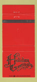 Matchbook Cover - New Horizons MWR Rota Spain Christmas 30 Strike