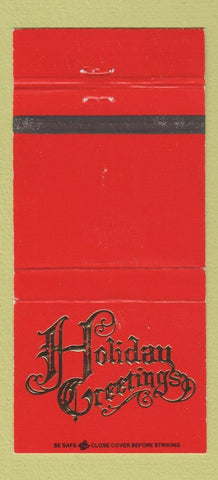 Matchbook Cover - New Horizons MWR Rota Spain Christmas 30 Strike