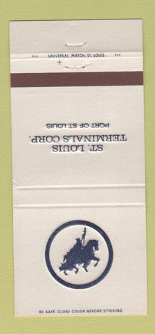 Matchbook Cover - St Louis Terminals Corp MO 30 Strike