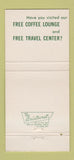 Matchbook Cover - 1st National Bank Pana IL 30 Strike