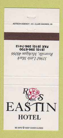 Matchbook Cover - Eastin Hotel Roseville MI 30 Strike