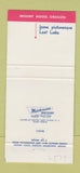 Matchbook Cover - Union Pacific Railroad Mount Hood OR 30 Strike