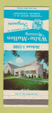 Matchbook Cover - White Mullen Mortuary Fergson MO funeral 30 Strike