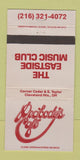 Matchbook Cover - Peabody's Cafe Cleveland Heights OH 30 Strike